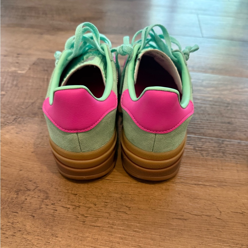 Adidas Women's Gazelle Pulse Mint/Screaming pink Sneaker - Picture 4 of 8